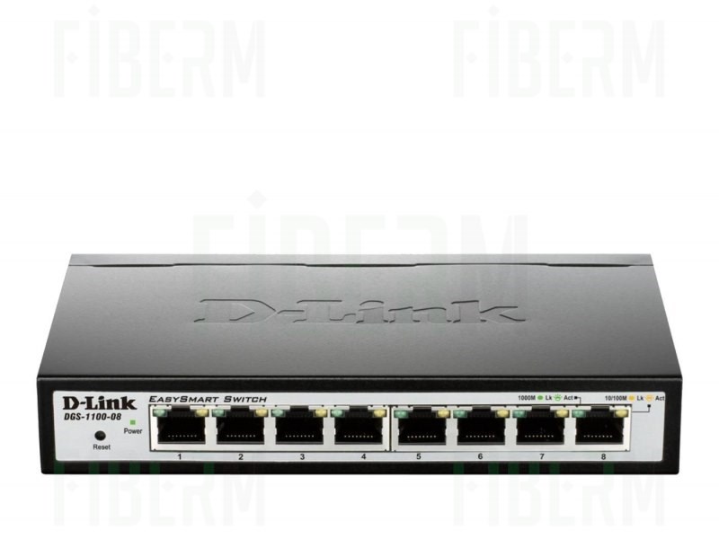 D-LINK DGS-1100-08/E Switch Smart 8 x 10/100/1000