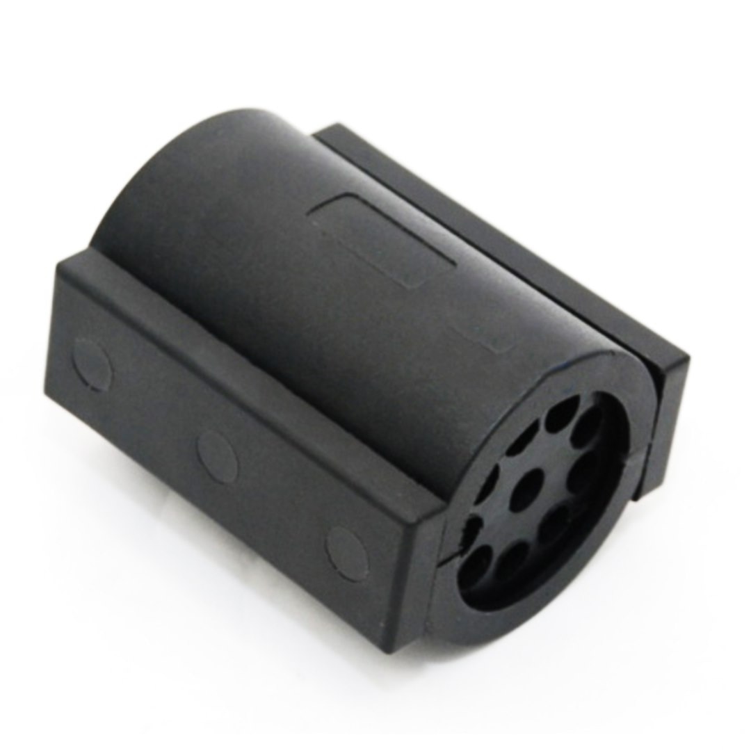 Złączka końcowa (Jackmoon), uszczelniająca do rury 40 mm, otwory: 10x7 mm