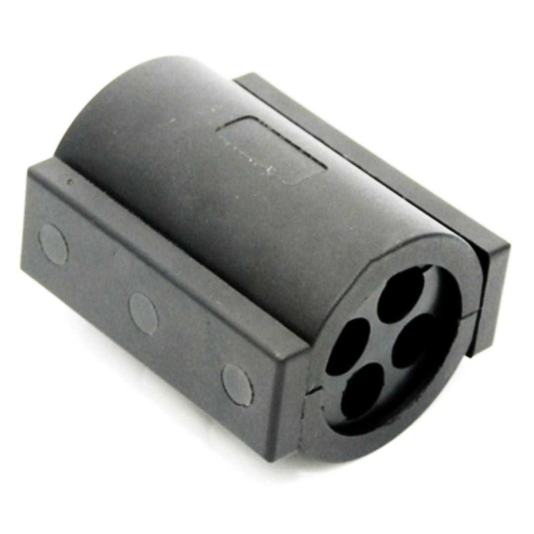 Złączka końcowa (Jackmoon), uszczelniająca do rury 40 mm, otwory: 4x12 mm