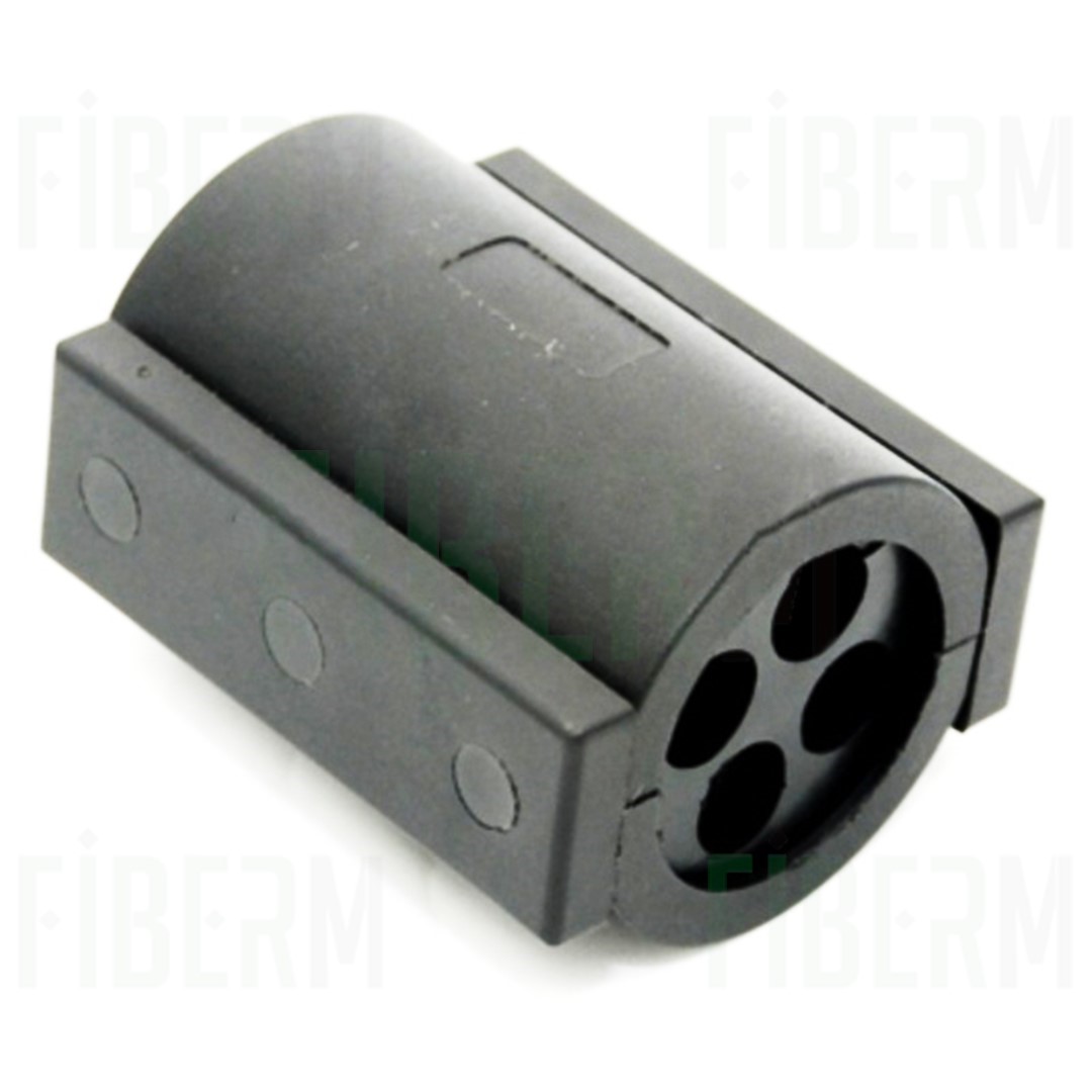 End connector (Jackmoon), sealing for 40mm pipe, holes: 4x12mm
