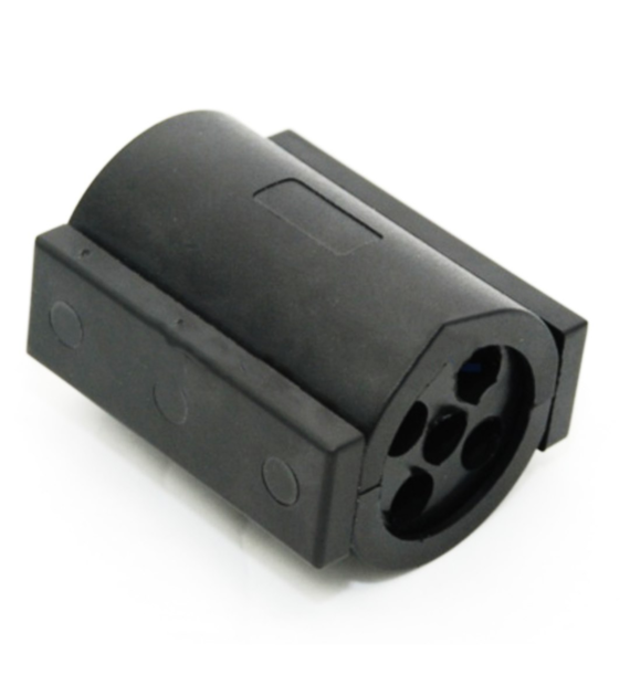 Złączka końcowa (Jackmoon), uszczelniająca do rury 40 mm, otwory: 5x10 mm