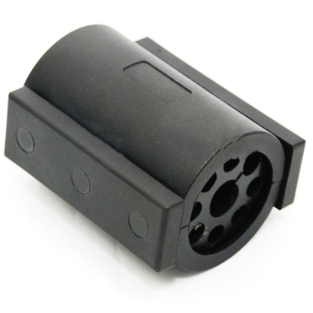 Złączka końcowa (Jackmoon), uszczelniająca do rury 40 mm, otwory: 8x7mm, 1x12 mm