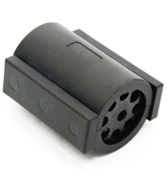 Złączka końcowa (Jackmoon), uszczelniająca do rury 50 mm, otwory: 7x12 mm