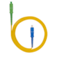 FIBERM Patchcord SC/APC-SC/UPC 1,5m Single Mode Simplex włókno G652D 2,0mm PVC