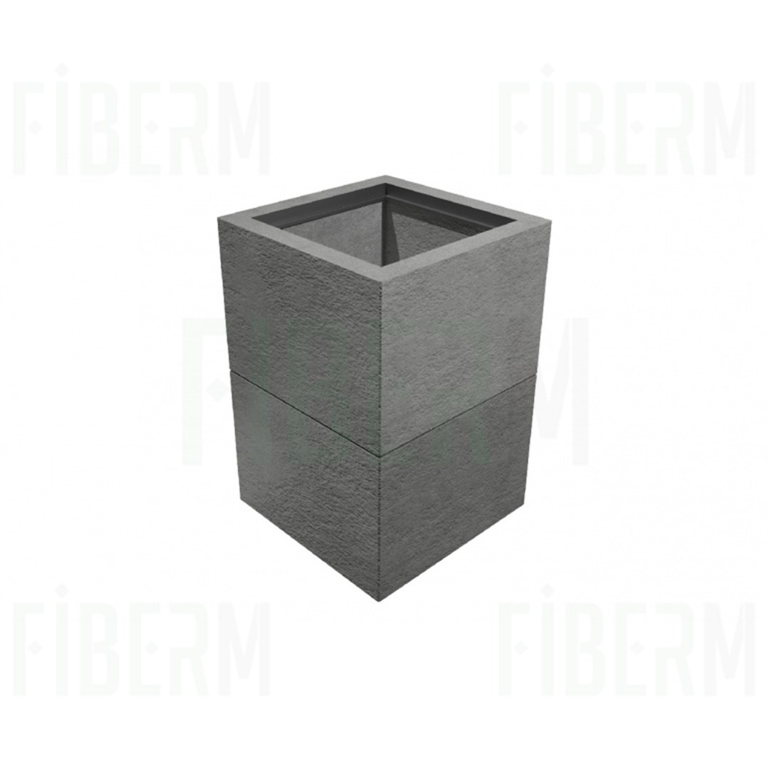 SK-1 Cable Well Class A15 two-piece/two-piece with embedded frame in the upper part+ventilated full cover