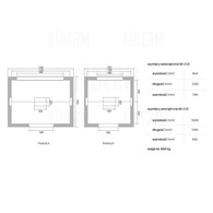 SK-2 Microduct Bundle 4 x FI 12/8mm za neposredno zakopavanje