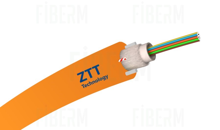 ZTT Kabel światłowodowy DAC 24J, jednotubowy, średnica 5,2mm
