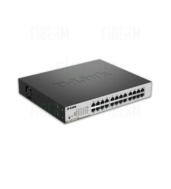 D-LINK DGS-1100-24P - Smart Switch 24 x 10/100/1000 12 x PoE