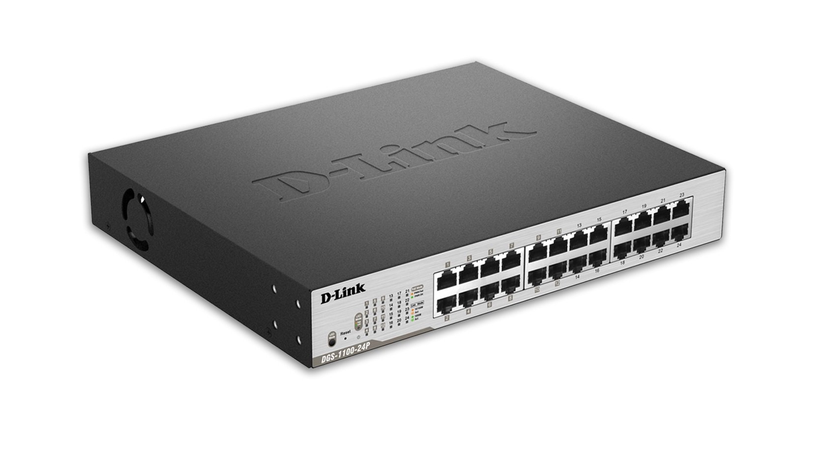 D-LINK DGS-1100-24P Switch Smart 24 x 10/100/1000 12 x PoE
