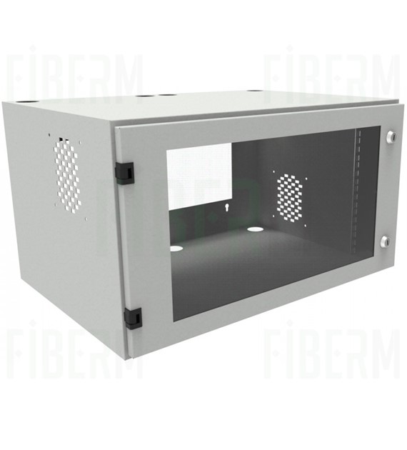 FIBERM Telecommunication Cabinet TPR-56/32/41 RACK 19” 6U with glass