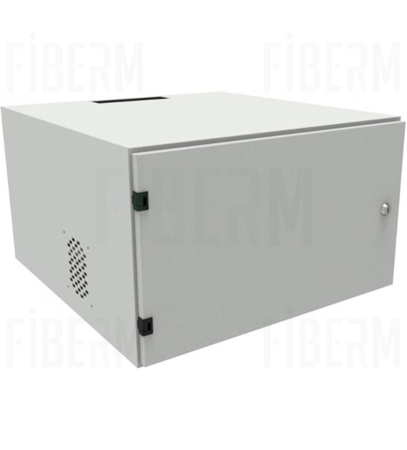 FIBERM Telecommunication Cabinet TPR-56/34/60 RACK 19” 6U -2X FRONT AND BACK WITH BRUSH PASS