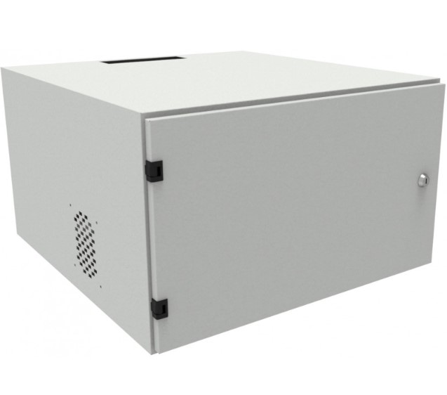 FIBERM Szafka Telekomunikacyjna TPR-56/34/60 RACK 19” 6U -2X PRZÓD I TYŁ Z PRZEPUSTEM SZCZOTKOWYM NA