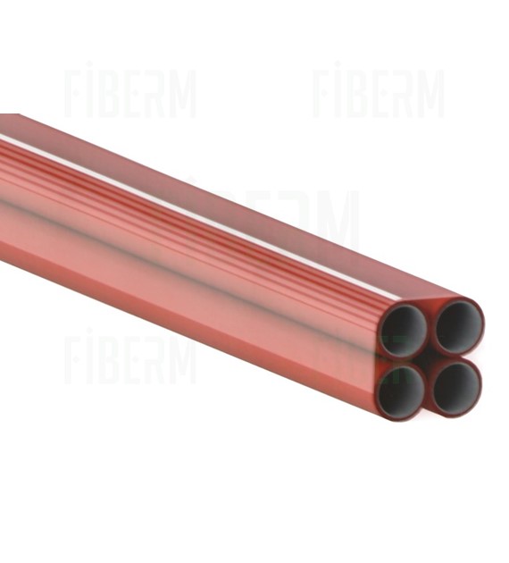 HDPE Microduct Bundle 4 x FI 4x14/10 mm for direct burial installation