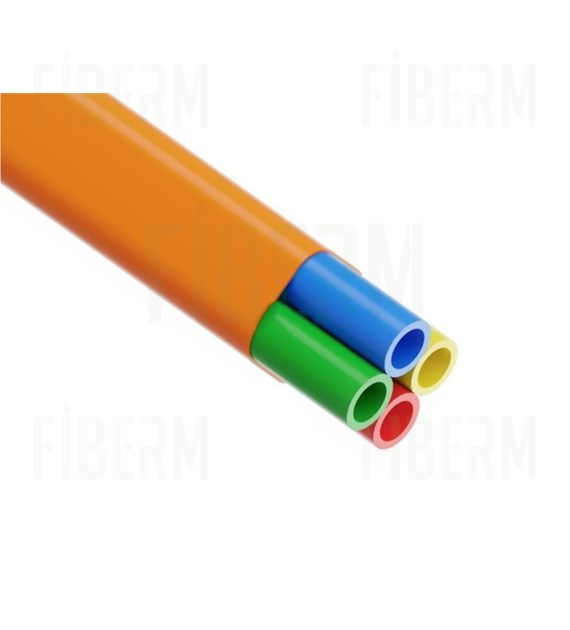 Wiązka / pakiet mikrorurek HDPE 4 x FI 4x14/10 mm do instalacji bezpośrednio w ziemi
