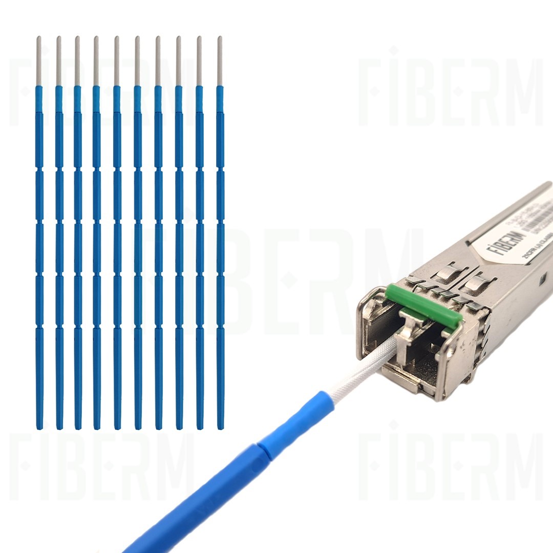 Dust-free sticks 2.5mm for cleaning fiber optic connectors FO Neoclean