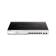 D-LINK DGS-1210-10MP Switch Smart 8 x 10/100/1000 PoE + 2 x SFP