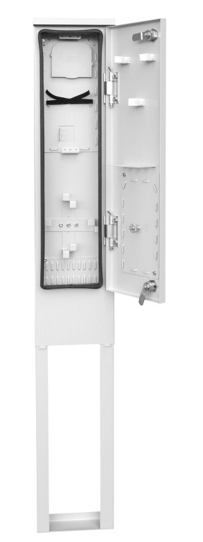 SZS-18/120/8 FTTH 16J Słupek zewnętrzny światłowodowy, miejsce na 16 adapterów SC Simplex