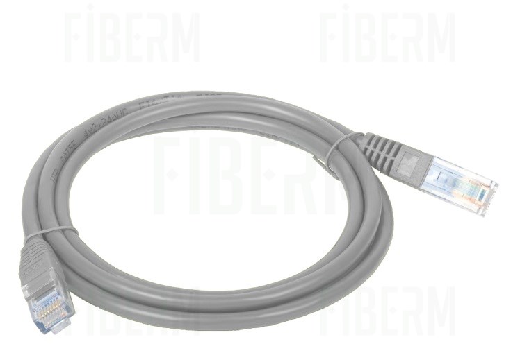 FIBERM Patchcord CAT6 1.5M Sivi