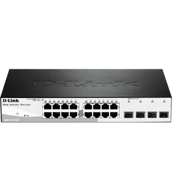 D-LINK DGS-1210-20 Switch Smart 16 x 10/100/1000 + 4 x SFP
