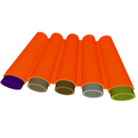 Płaska wiązka / pakiet mikrorurek grubościennych HDPE 7 x fi 8/4mm do instalacji bezpośrednio w ziemi