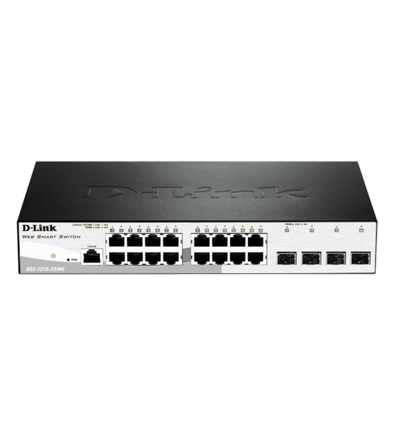 D-LINK DGS-1210-20/ME Switch Smart 16 x 10/100/1000 + 4 x SFP