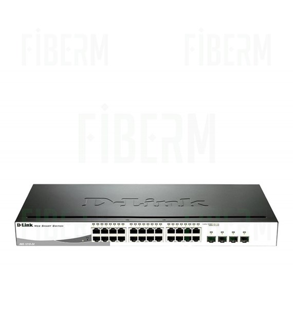 D-LINK DGS-1210-24 - Smart Switch 24 x 10/100/1000 + 4 x SFP