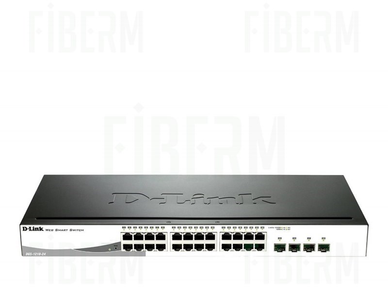 D-LINK DGS-1210-24 - Smart Switch 24 x 10/100/1000 + 4 x SFP
