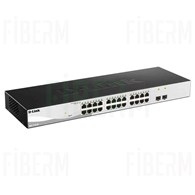 D-LINK DGS-1210-26: Switch inteligente con 24 puertos 10/100/1000 y 2 puertos SFP