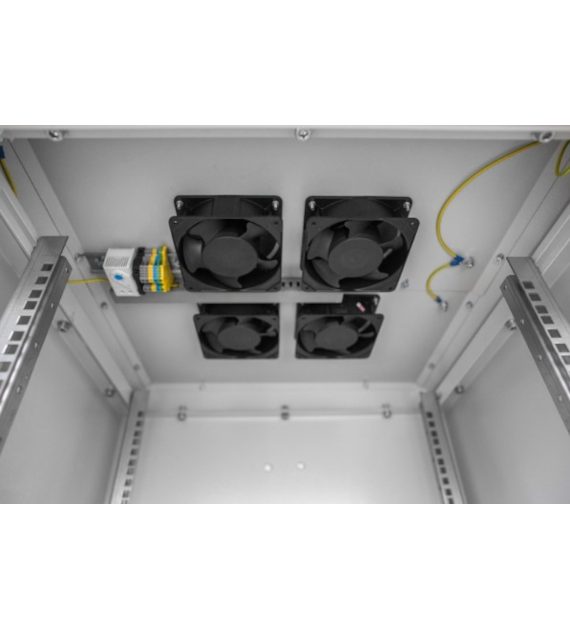 FIBERM Zestaw do wentylacji z termostatem (4 wentylatory)