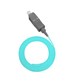 FIBERM Pigtail SC/UPC 1m Multi-Mode OM3 Cyan Easy Strip Loose Tube