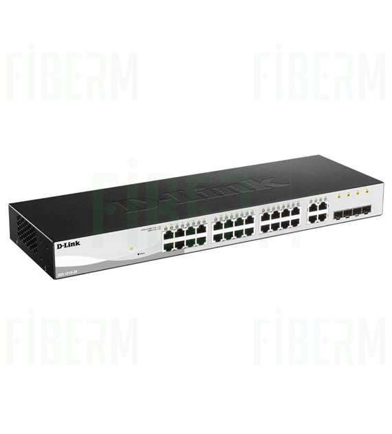 D-LINK DGS-1210-28 - Managed Switch 24 x 10/100/1000 + 4 x SFP