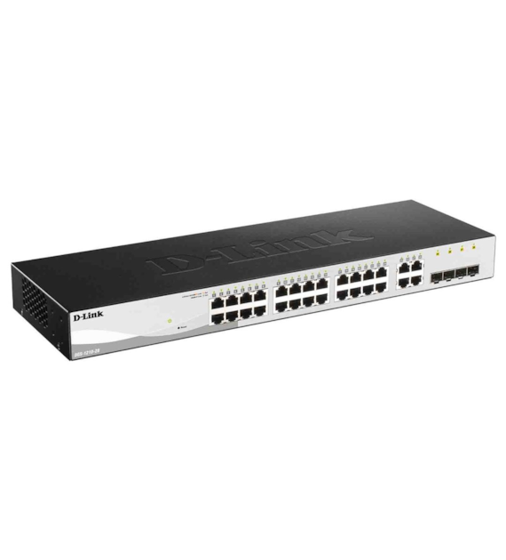 D-LINK DGS-1210-28 Switch Zarządzalny 24 x 10/100/1000 + 4 x SFP