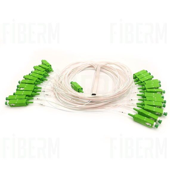 Splitter PLC FIBERM 1/6 SC/APC