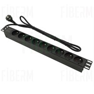 Copertura di fusione in fibra FIBERM diametro 150mm con 4 fori LZ9-2