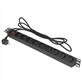 Regleta de Enchufe UPS C14 9-Puerto 3m Carcasa de Aluminio 19 