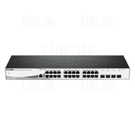 D-LINK DGS-1210-28/ME: Switch inteligente con 24 puertos 10/100/1000 y 4 puertos SFP