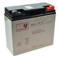 Akumulator AGM 18Ah 12V MWL 18-12L