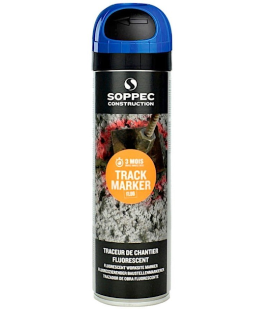 SOPPEC Farba geodezyjna do znakowania w sprayu - Niebieska