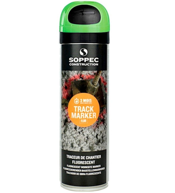 SOPPEC Farba geodezyjna do znakowania w sprayu - Zielony