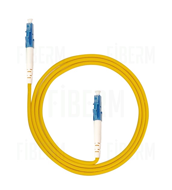 Patchcord FIBERM LC/UPC-LC/UPC 1m Fibra Monomodale Simplex G652D 3