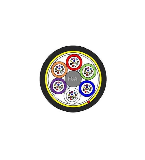 Kabel ADSS wielotubowy 24J (2x12), G.657A1 3kN