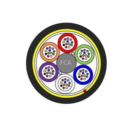 Kabel ADSS wielotubowy 24J (2x12), G.657A1 3kN