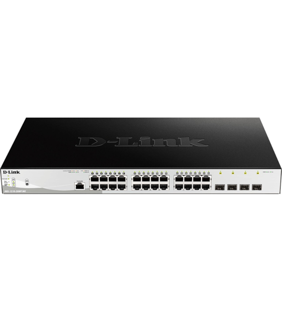 D-LINK DGS-1210-28MP/ME Switch Smart 24 x 10/100/1000 PoE+ 370W 4 x SFP