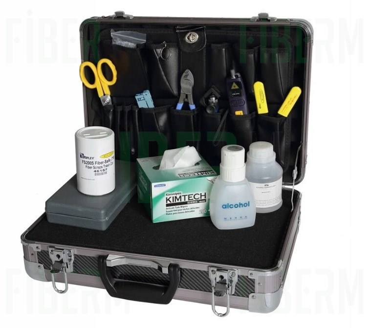 Service Toolkit für Fusionsspleißen in einem Koffer