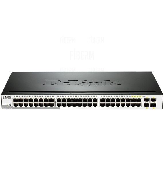 D-LINK DGS-1210-48 - Pametni switch 44 x 10/100/1000 4 x SFP
