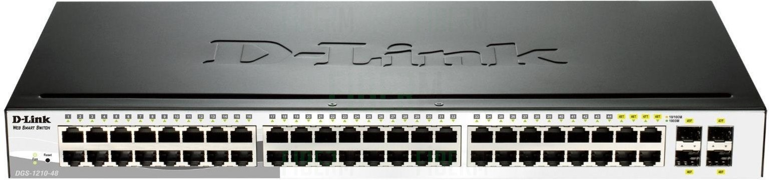 D-LINK DGS-1210-48 - Smart Switch 44 x 10/100/1000 4 x SFP