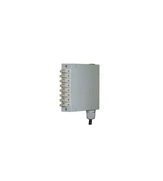 Industrial Fiber Switch ODF-DIN with Distribution Plate FPN08STG 8xST/FC and DIN Rail Mount