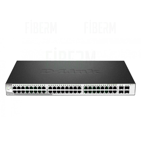 D-LINK DGS-1210-52 - Chytrý Switch 48 x 10/100/1000 4 x SFP