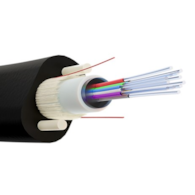 SYNAPTIC Kabel światłowodowy FLAT Z-XOTKtsdp 24J 1,3kN, dwutubowy