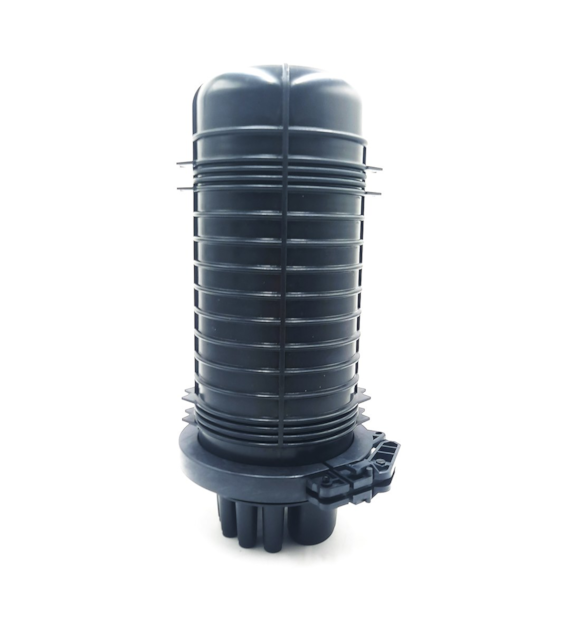 FIBERM Mufa światłowodowa FOSC 72/144J 8xIN 1x OVAL zestaw z 1x Tacka FSTR-Z2 (max. 6 tacek)